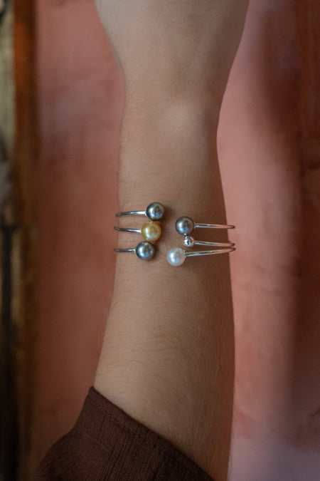 Multi-Color South Sea Pearl Bracelet – Pearls By Shari